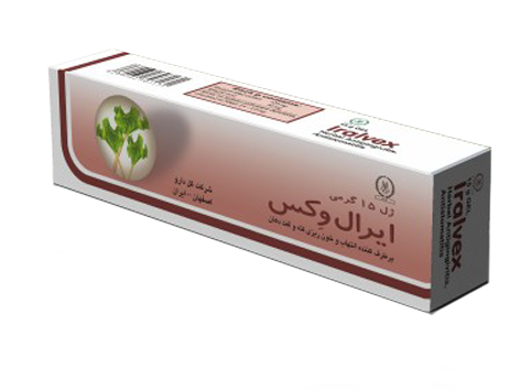 ژل ایرال وکس گل دارو